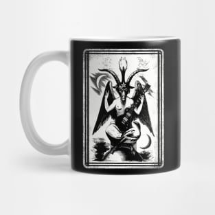 Baphomet lp guitar black Mug